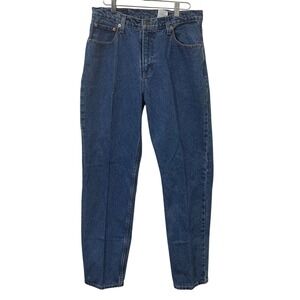 Vintage Jordache High Waisted Tapered Leg Jeans Medium Wash Cotton Size 11/12